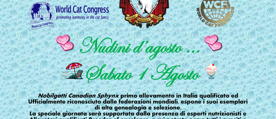 Nudini d'agosto Palmanova (UD) 01.08.2015